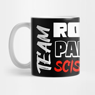 Team Scissors - Rock Paper Scissors - Gamer Quote Mug